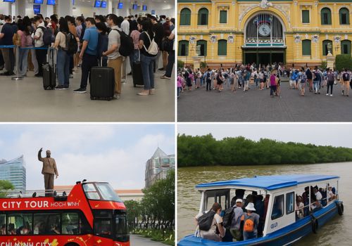 TP.HCM bùng nổ du lịch lễ 30/4: Vé máy bay, khách sạn, tour nội địa cùng “cháy hàng”